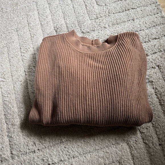Aerie Women's Crew Neck Sweater - Picture 2 of 12